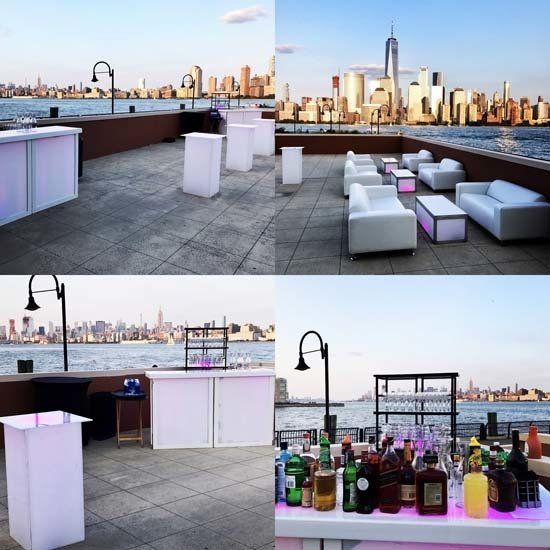 lounge party furniture and decor outdoors