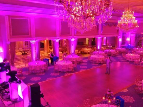 pink dance floor