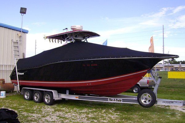Boat Sunbrella — Winter Haven, FL — Parker's Custom Canvas