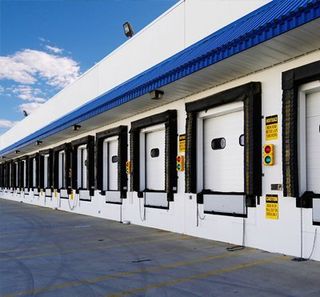 State-of-the-art industrial garage doors