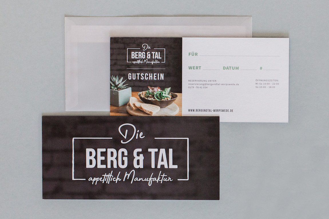 Gutscheine von Berg und Tal