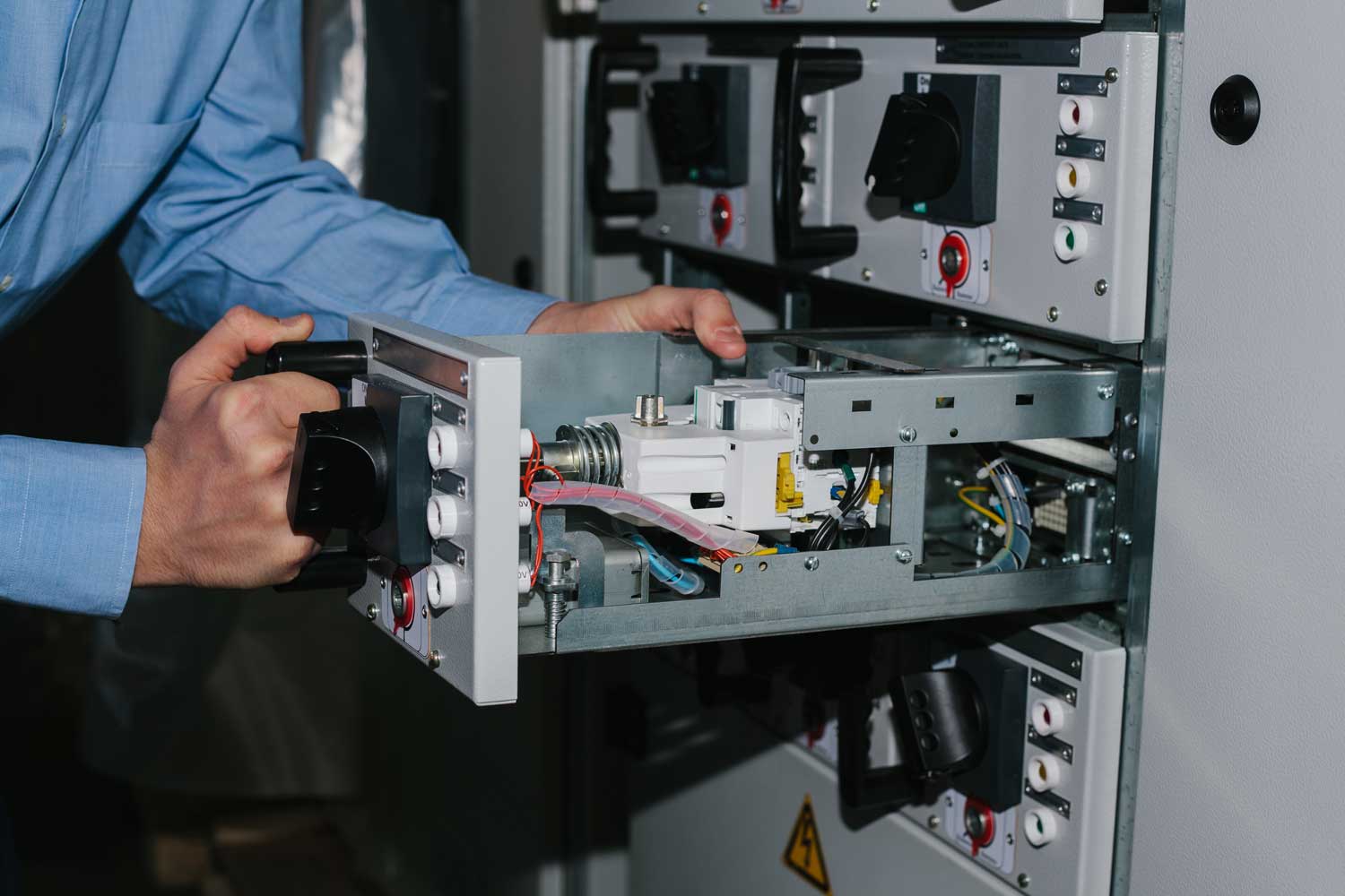 electrician working