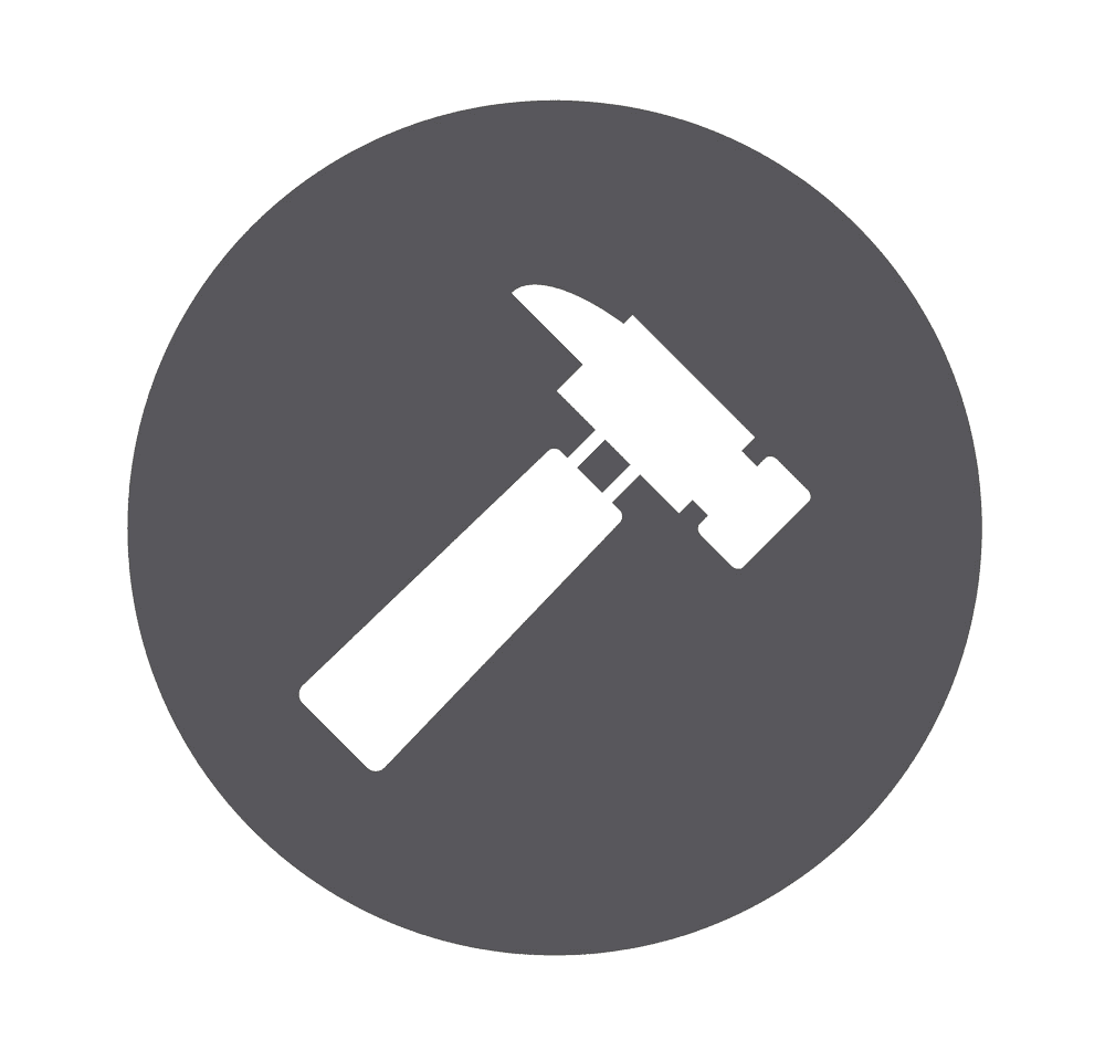 Hammer icon hammer icon