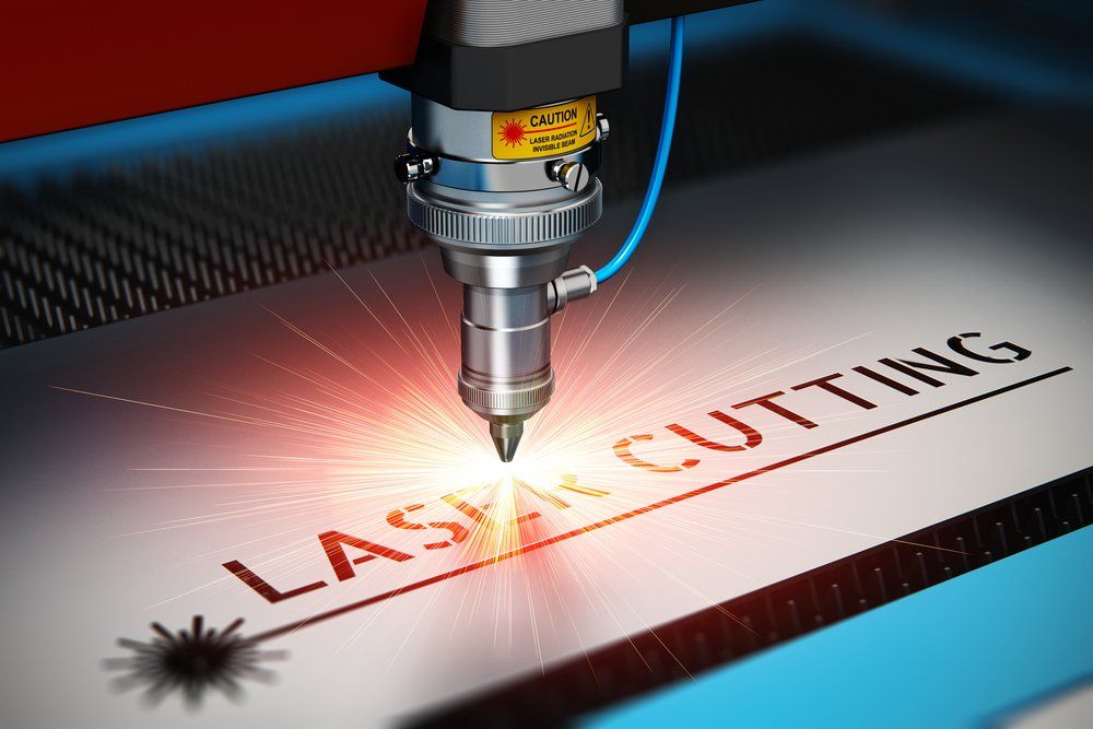 Laser cutter engraving
