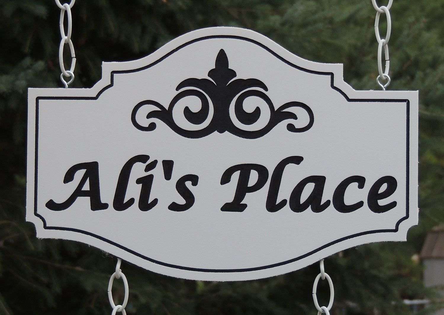 Sign that says 