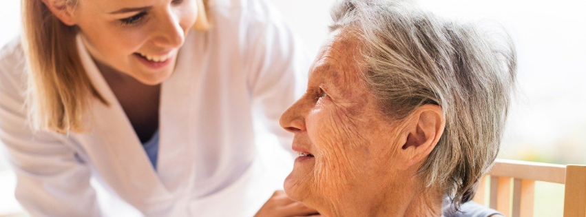 Nurse Assisting Senior Woman — San Marcos, CA — Care Choice Home Care Nurse Assisting Senior Woman — San Marcos, CA — Care Choice Home Care