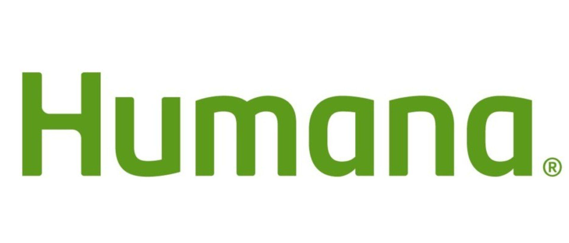 Humana logo in green font on a white background.