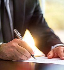 Signing Form, Insurance Agency in Middlebury, IN