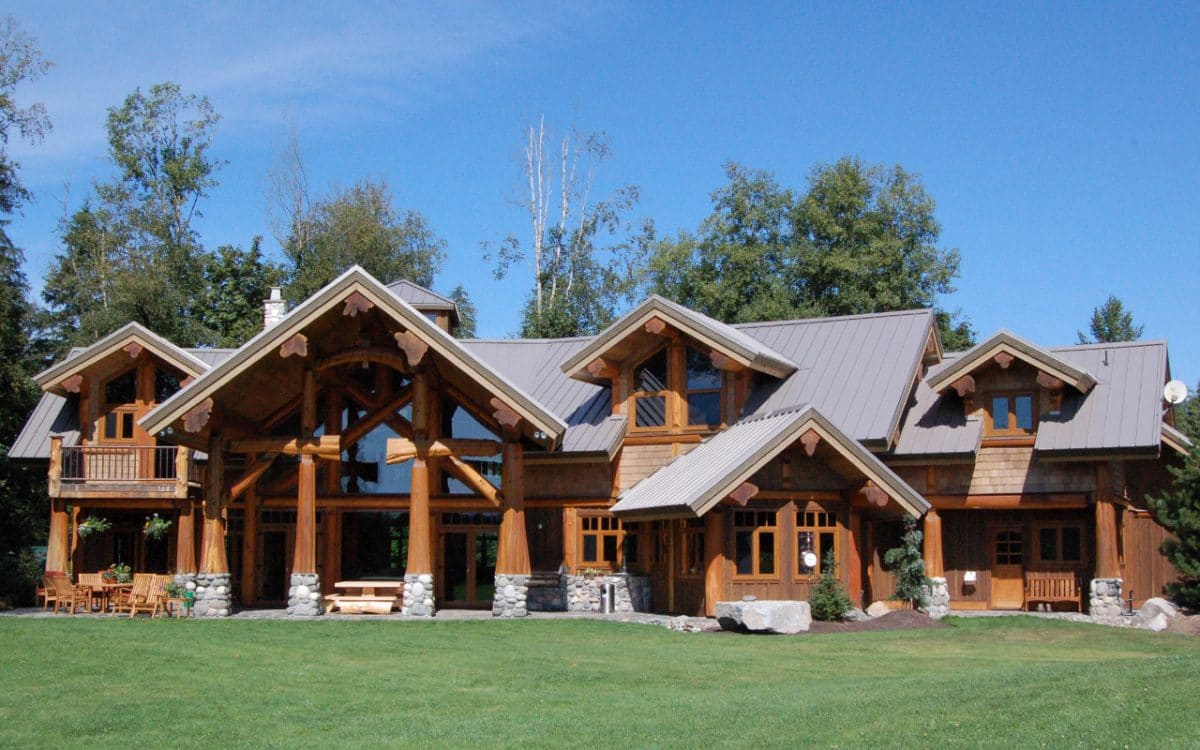 Log home builds