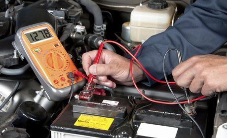 car battery check