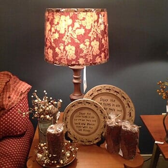 country knick knacks - Roger S Wright Furniture LTD, Blooming Glen, PA.