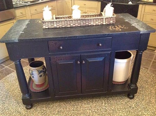 custom table - Roger S Wright Furniture LTD, Blooming Glen, PA.