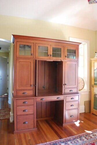 shelving unit - Roger S Wright Furniture LTD, Blooming Glen, PA.