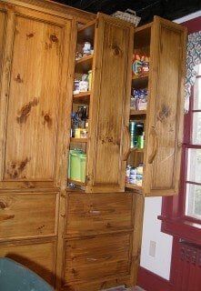 shelves - Roger S Wright Furniture LTD, Blooming Glen, PA.