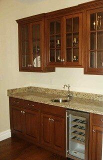 wood cabinets - Roger S Wright Furniture LTD, Blooming Glen, PA.