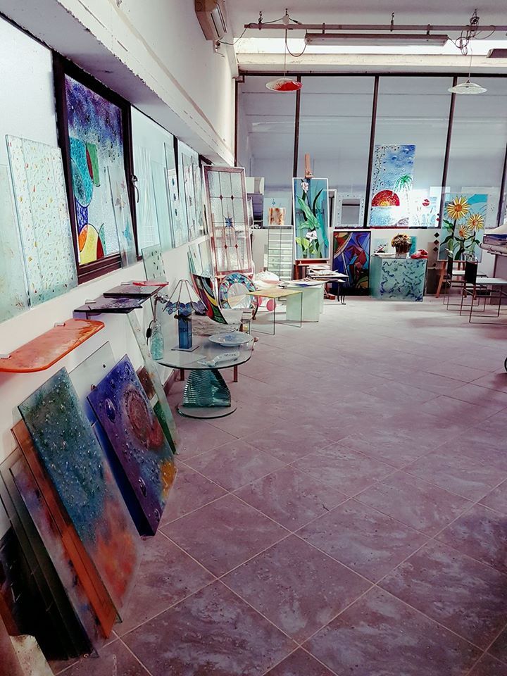 lavorazioni d'arte della vetreria