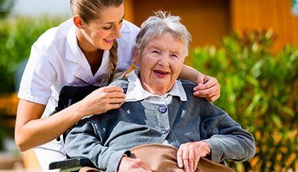 Nurse and Senior Woman - Supportive house service in Chadds Ford, PA Nurse and Senior Woman - Supportive house service in Chadds Ford, PA