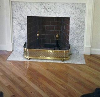 Chimney with Hardwood Floor - Hardwood in Jefferson, MA Chimney with Hardwood Floor - Hardwood in Jefferson, MA