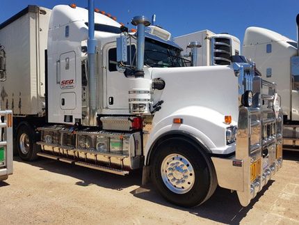 white truck