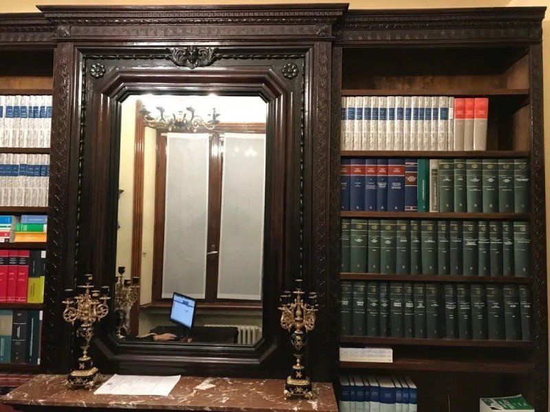 Sala studio legale a Milano