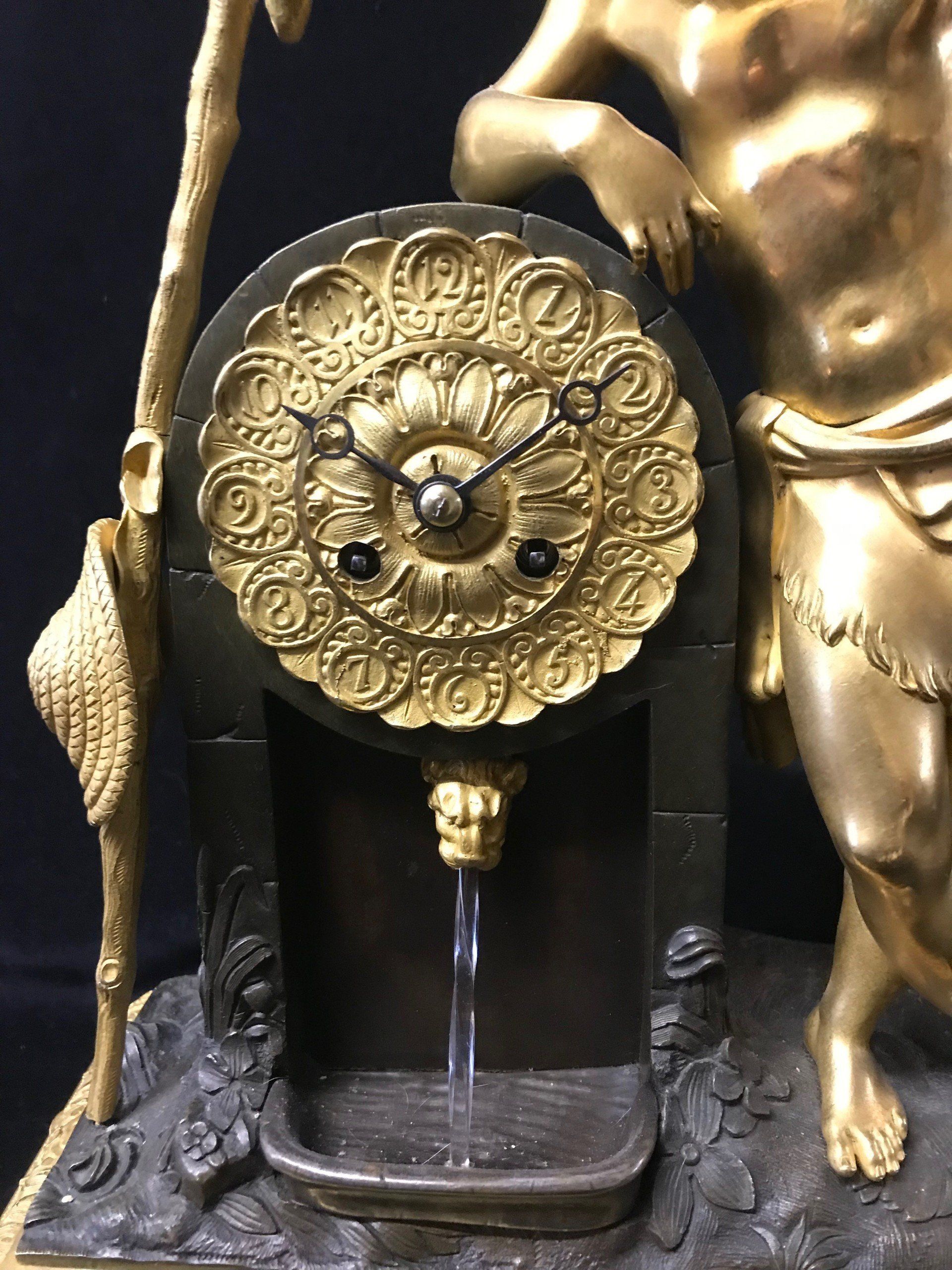 Glass automaton rod