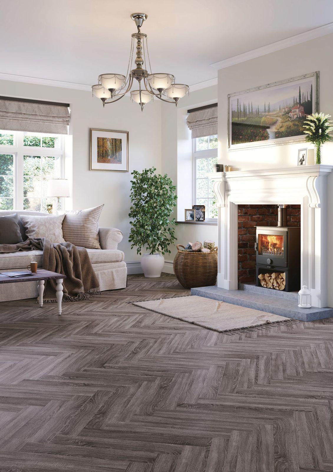 MA82 Vantaa Herringbone Stickdown