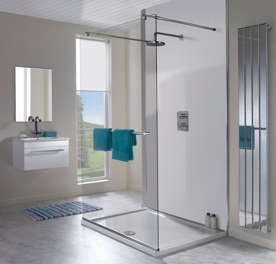 BATHROOM SET WHITE