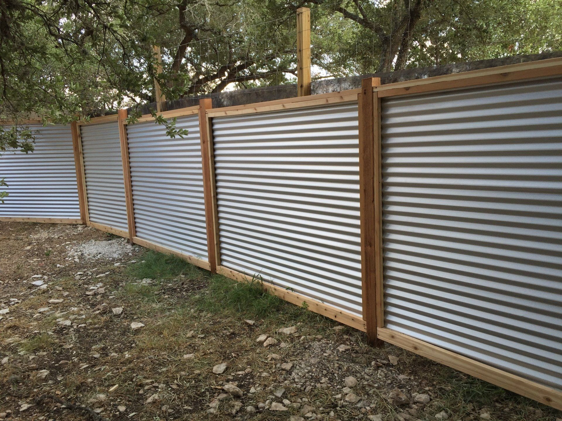 corrugated-fencing