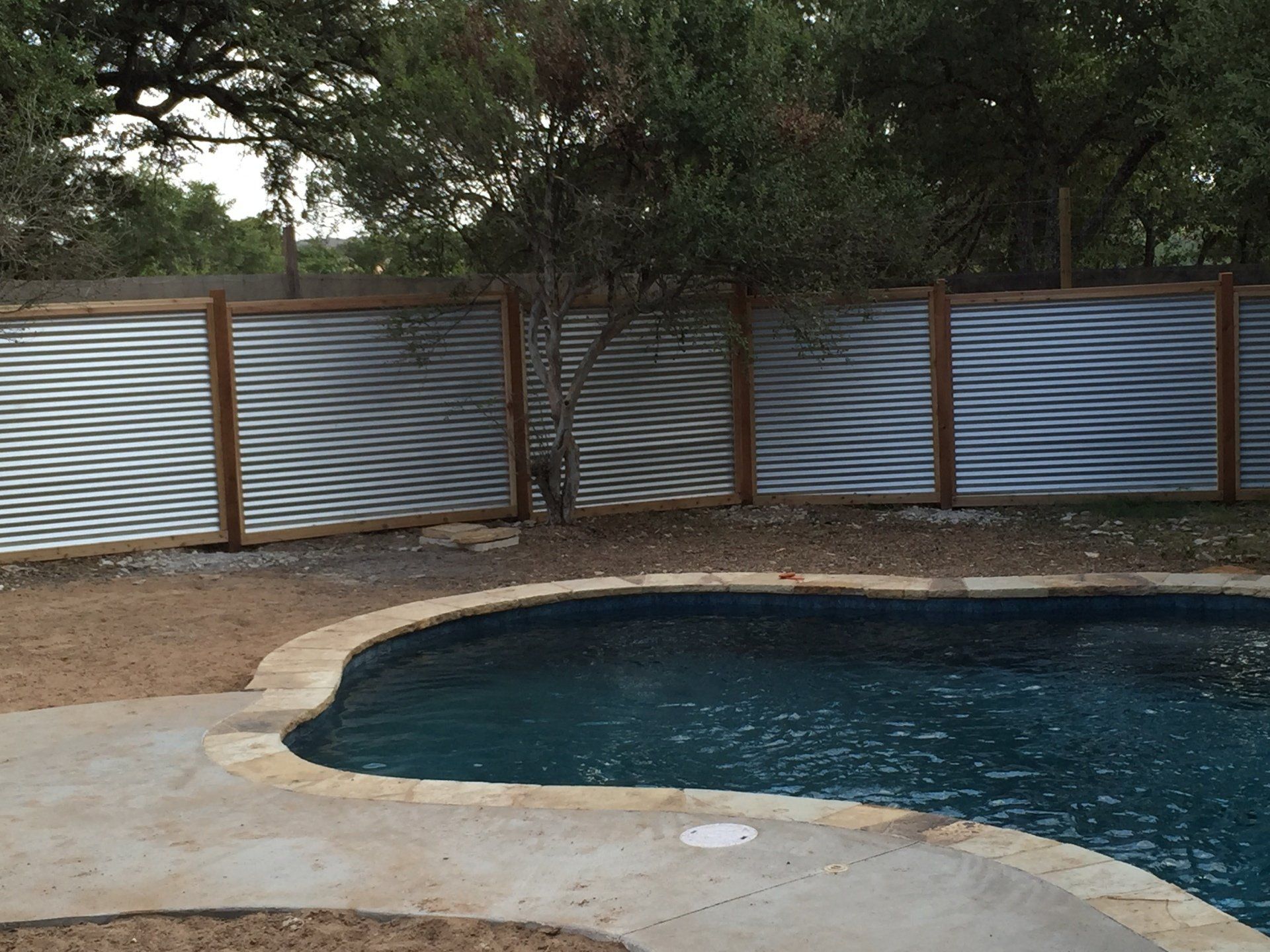 corrugated-fencing