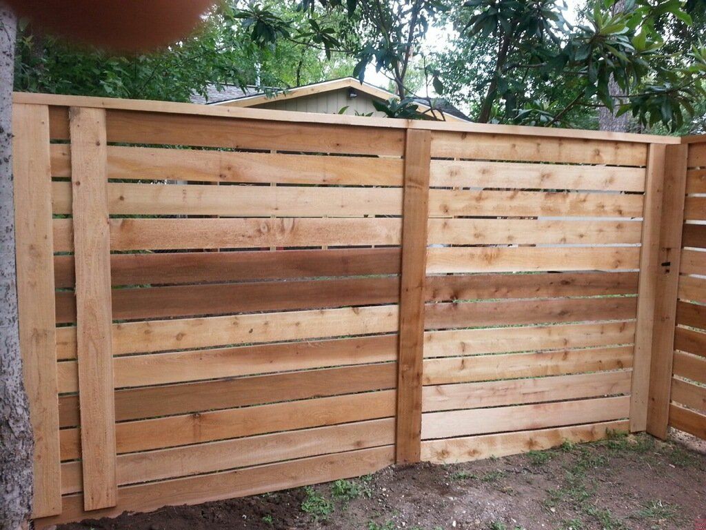 Horizontal Privacy Fences