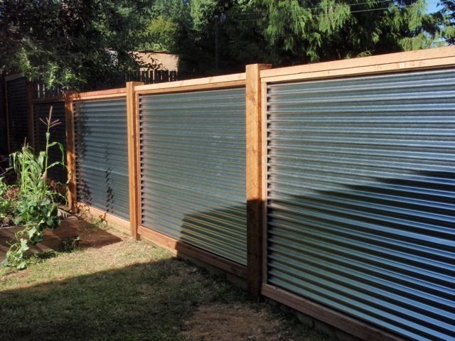 corrugated-fencing