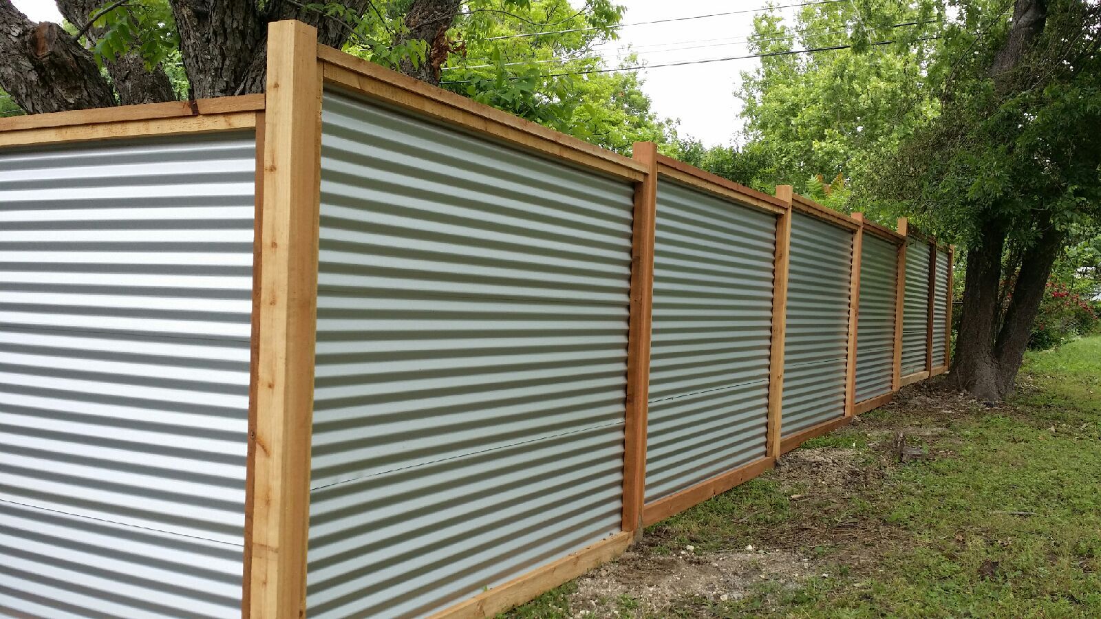 corrugated-fencing