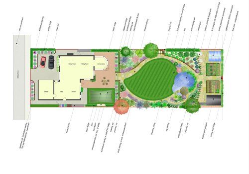 Durham - Garden Design Option 2