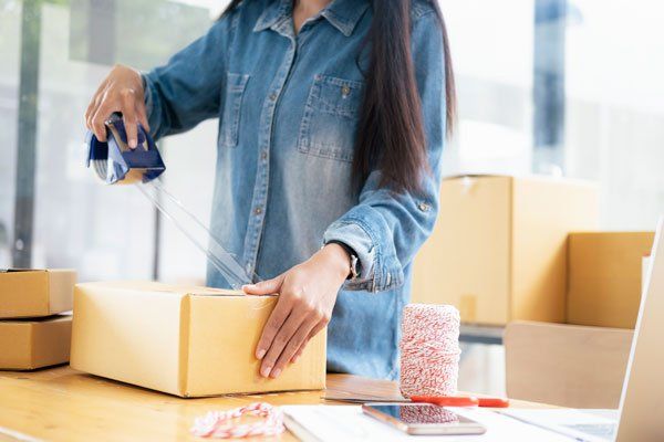 Sealing A Box — Billings, MT — A.C.E Storage