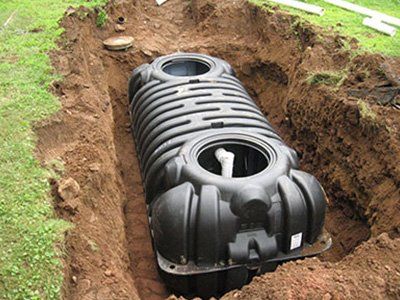 installation of septic system