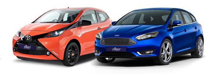 Cars available for hire from First Self Drive