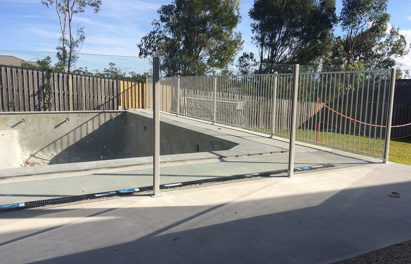 Semi-Frameless Pool Fencing Gold Coast
