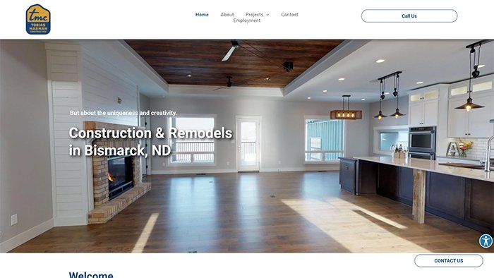 tobias marman construction website home page