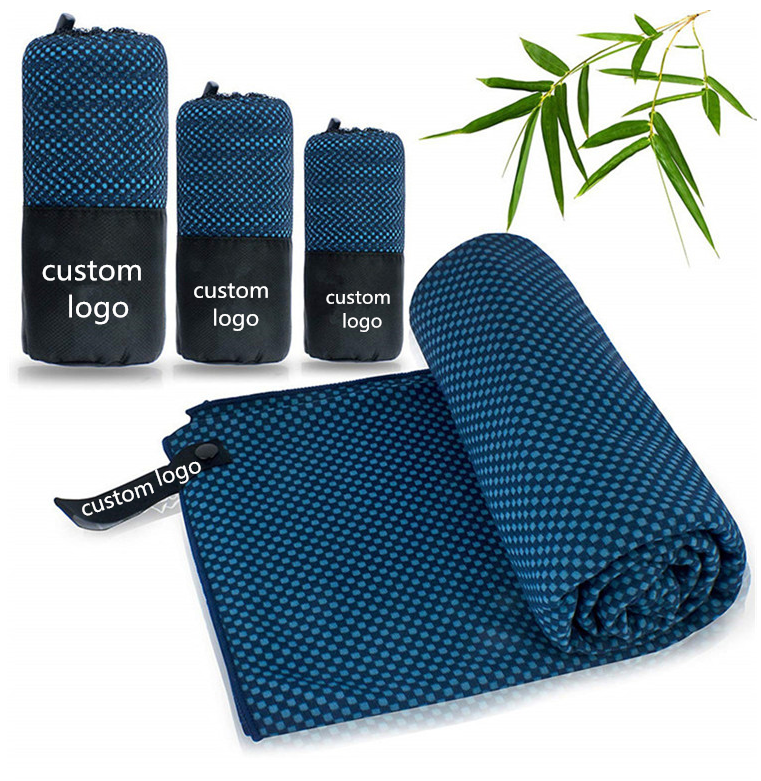 ASCIUGAMANO IN BAMBÚ PER IL RAFFREDDAMENTO ISTANTANEO INSTANT COOLING TOWEL IN BAMBOO