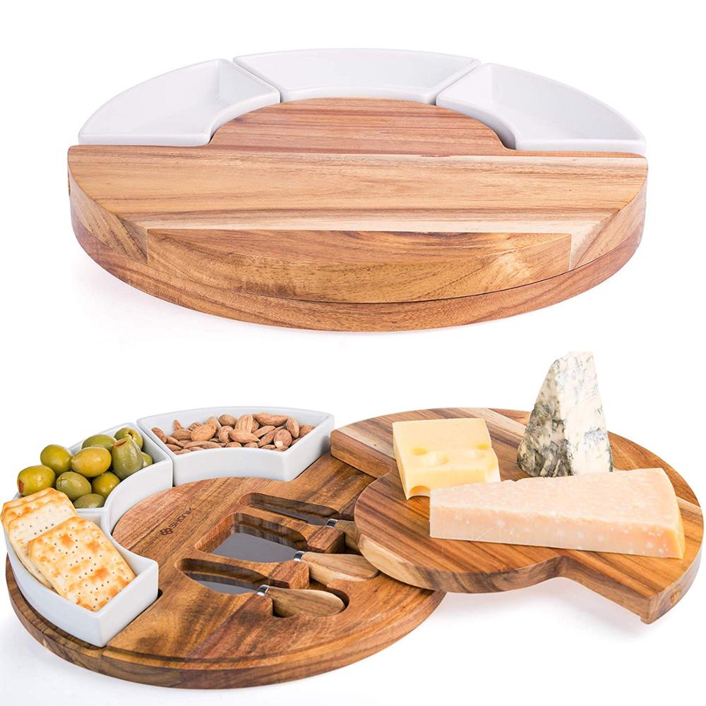 TAGLIERE APERITIVO IN BAMBOO