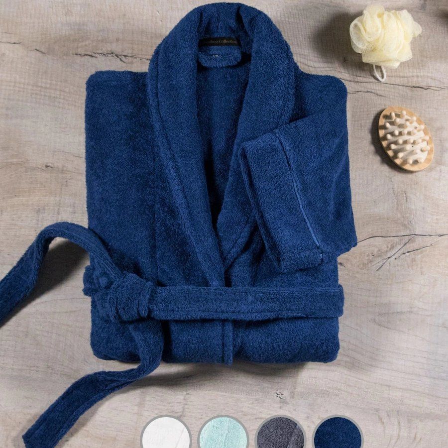 ACCAPPATOIO IN BAMBÚ GRIGIO GREY BAMBOO BATHROBE