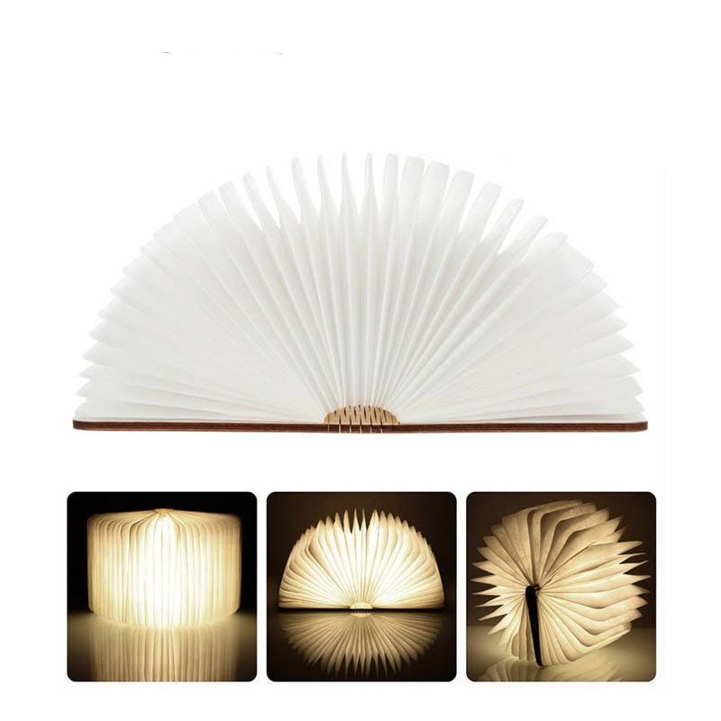 foldable book lamp