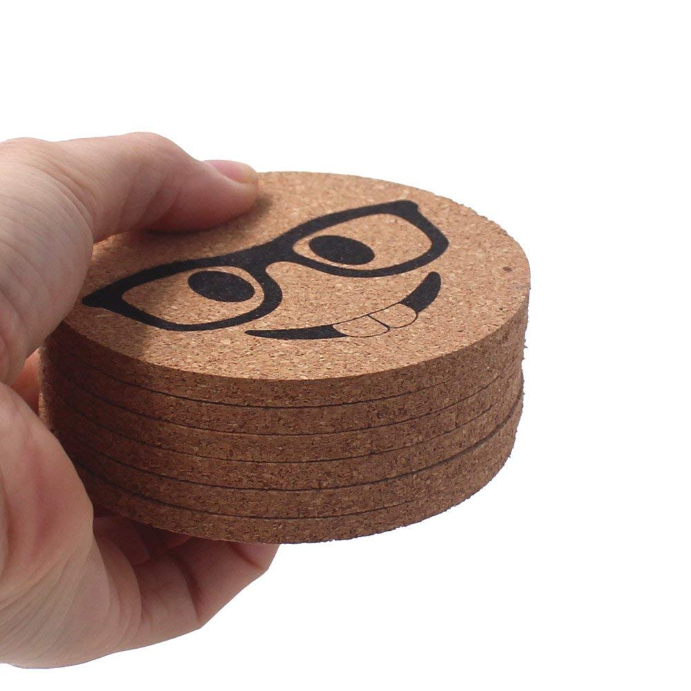 CORK COASTER SET