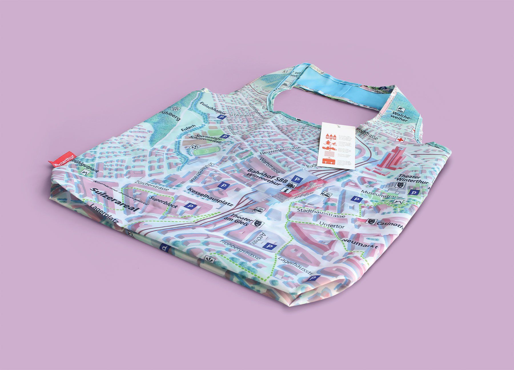 BOTTLE BAGS RPET SHOPPER BAG