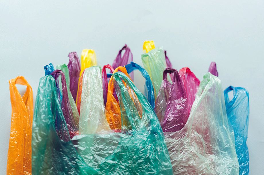 SACCHETTI IN PLASTICA RICICLATI