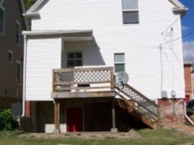 Rear exterior view of 3513 Dewey St | DiBar Enterprises