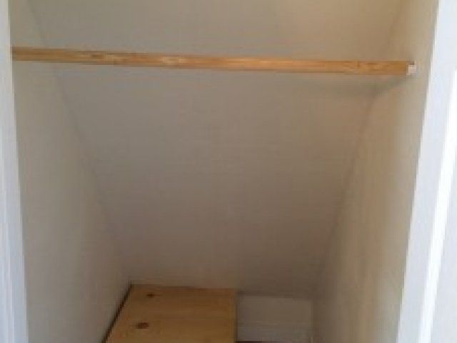 Closet interior in 3519 Jones St | DiBar Enterprises