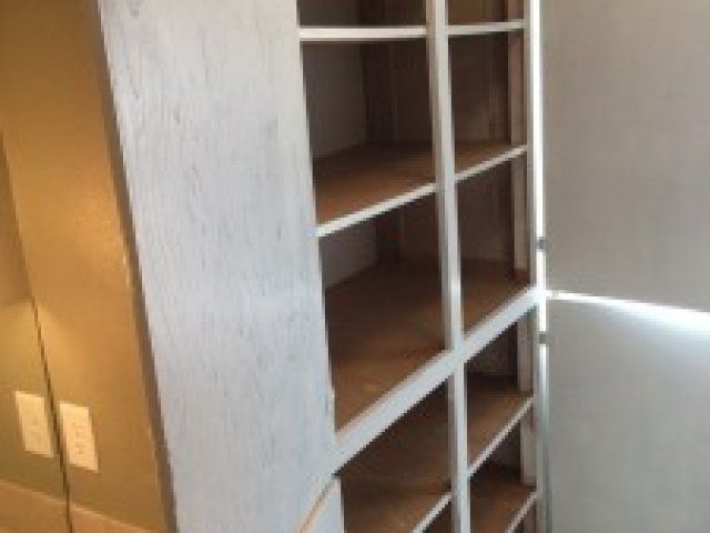 Pantry shelving in 3519 Jones St | DiBar Enterprises