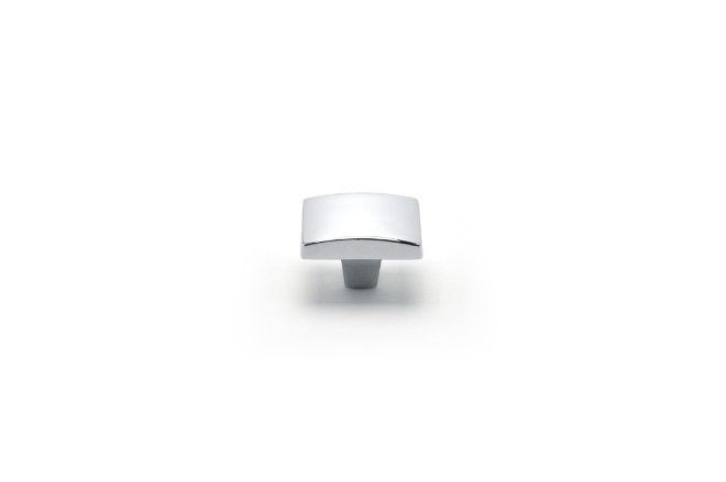 Chrome Soft Square Knob