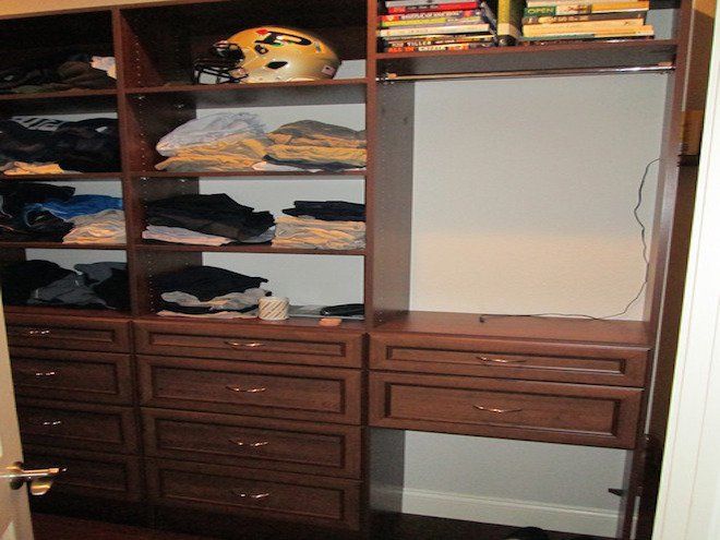 Walk In Closet Project Odessa, FL